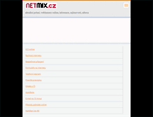 Tablet Screenshot of netmix.cz